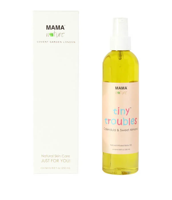 Tiny Troubles Calendula & Sweet Almond Natural Baby Oil