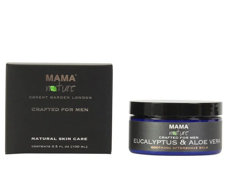 Men’s Eucalyptus & Aloe Vera Natural Soothing Aftershave Balm