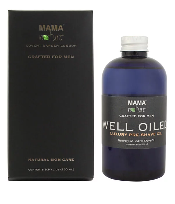 Well Oiled Pre-Shave Oil for a Smoother Shave